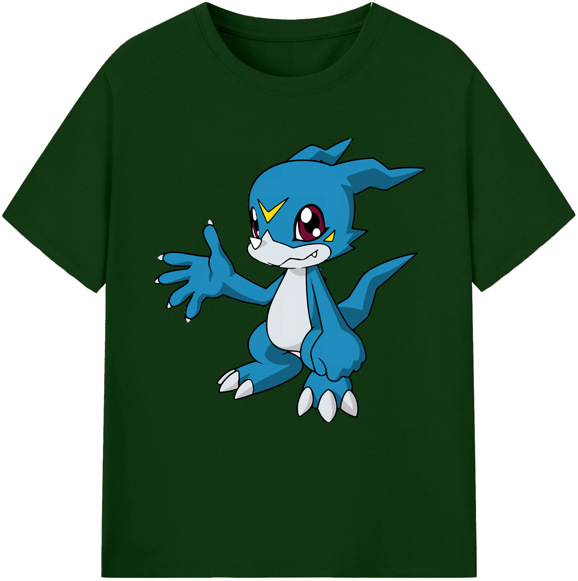 （画像用） Digimon デジタルモンスター/デジモン 綿100％半袖Tシャツ（フロントプリント）